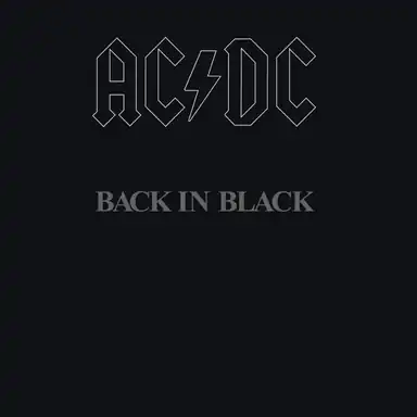 Back In Black album art