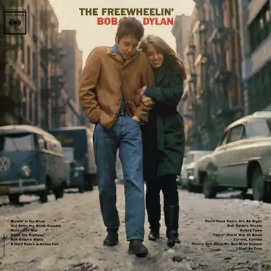The Freewheelin' Bob Dylan album art
