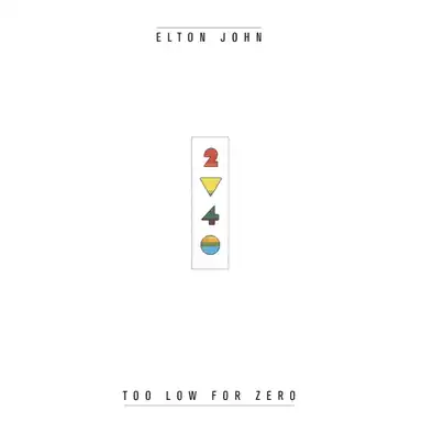 Too Low For Zero album art