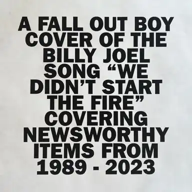 We Didn’t Start The Fire album art