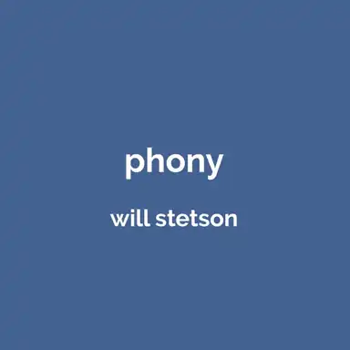 phony album art